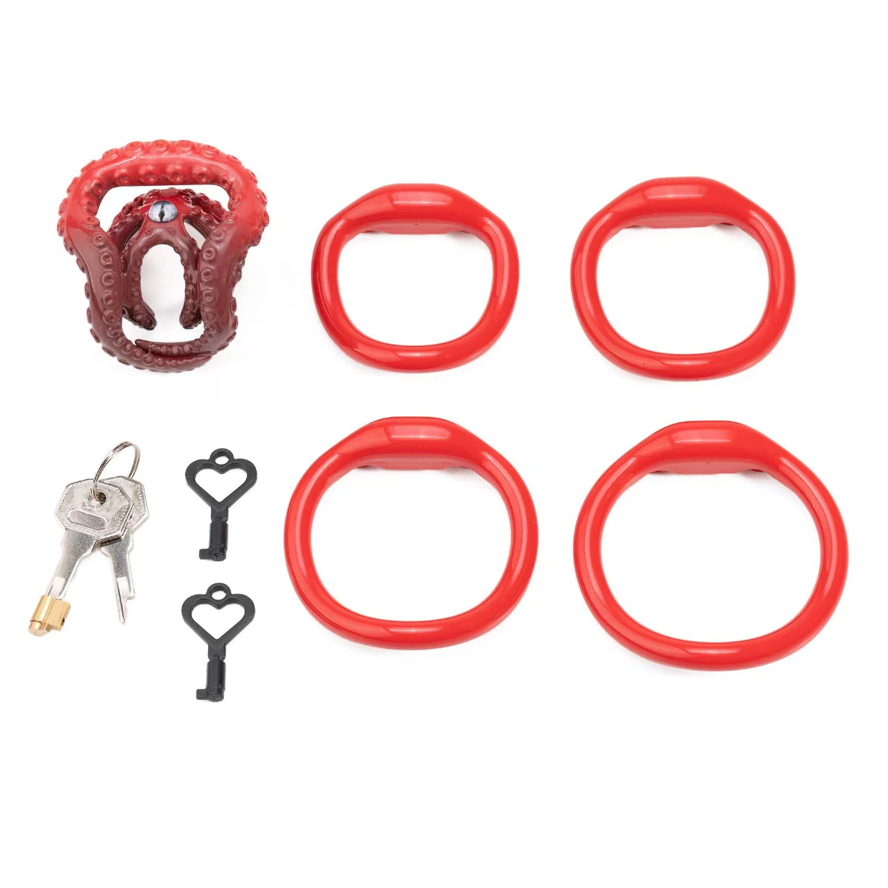 Evil Octopus Entwined Chastity Cage