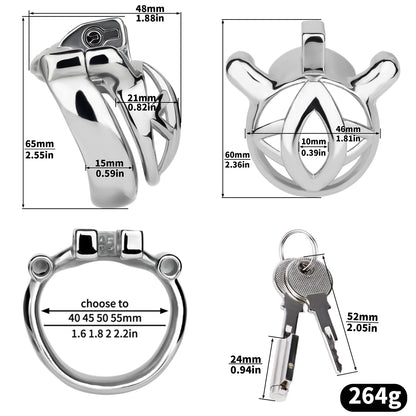 Eye of Horus Chastity Cage - 9