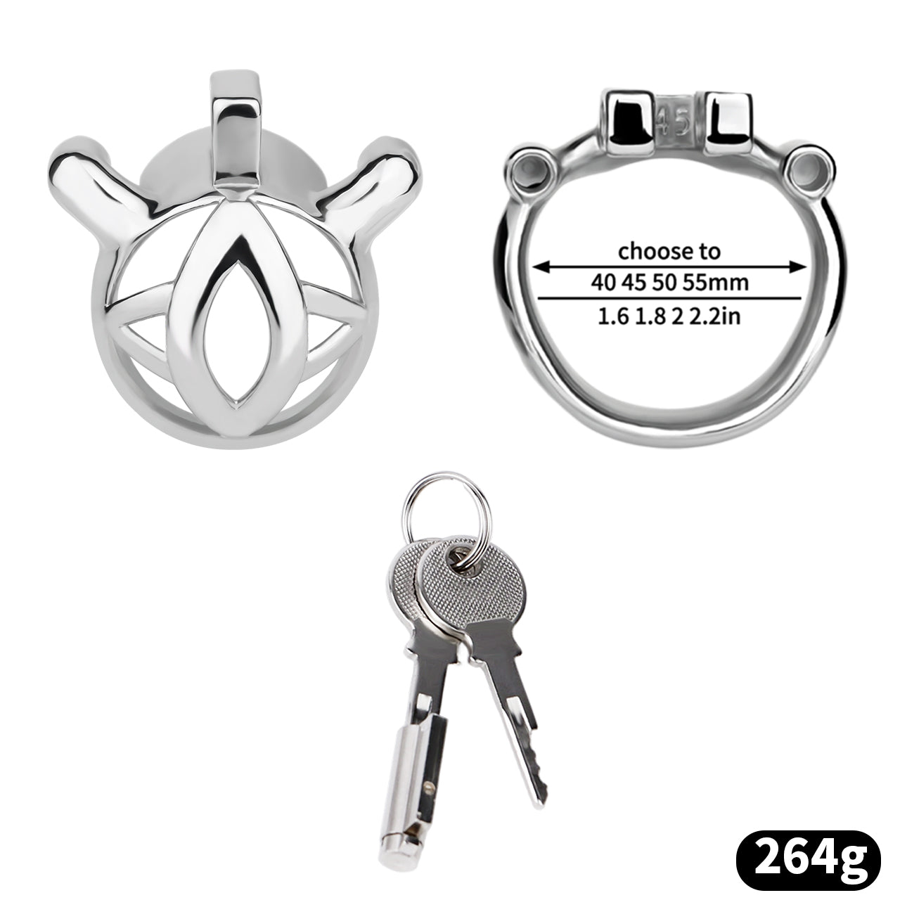 Eye of Horus Chastity Cage - 11