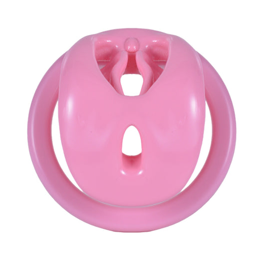 Pink cage front view