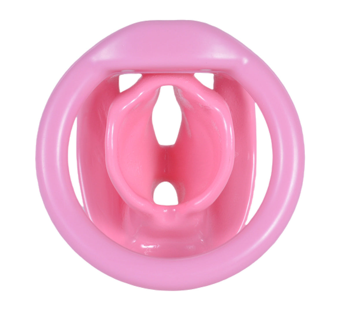 Pink cage rear view