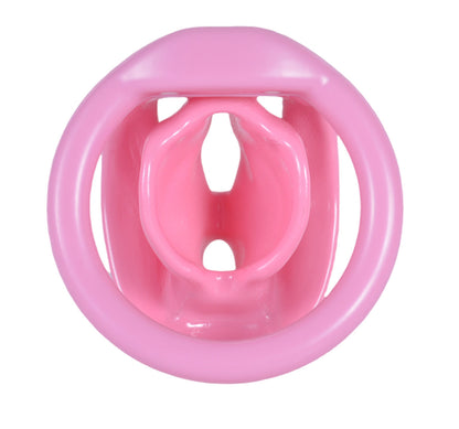 Pink cage rear view