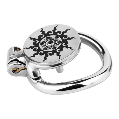 Flat Lotus Chastity Cage - 3