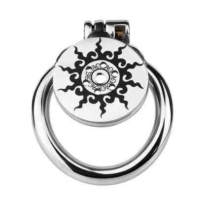 Flat Lotus Chastity Cage - 1