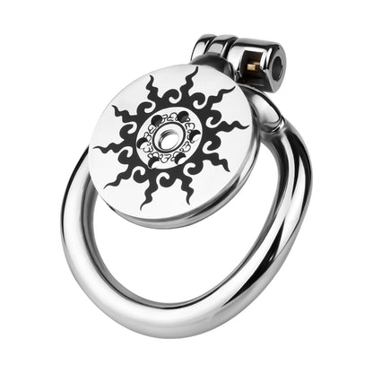 Flat Lotus Chastity Cage - 2