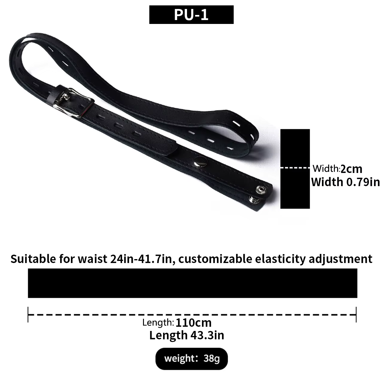 Flat Male Cock Cage -9 belt