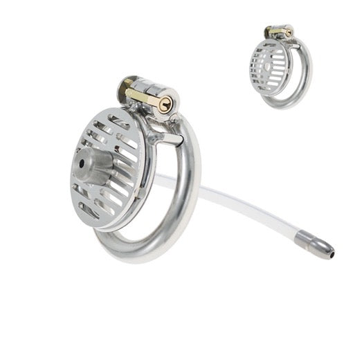 Flat Plain Hollow CB Chastity Device