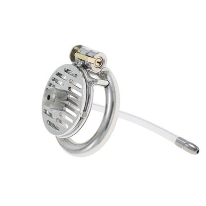 Flat Plain Hollow CB Chastity Device