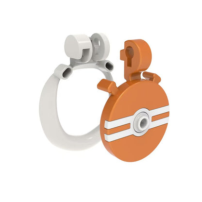 Flat Resin Chastity Cage