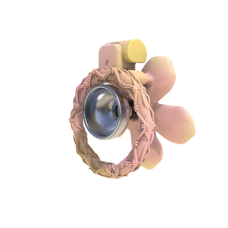Flower Bud Chastity Cage