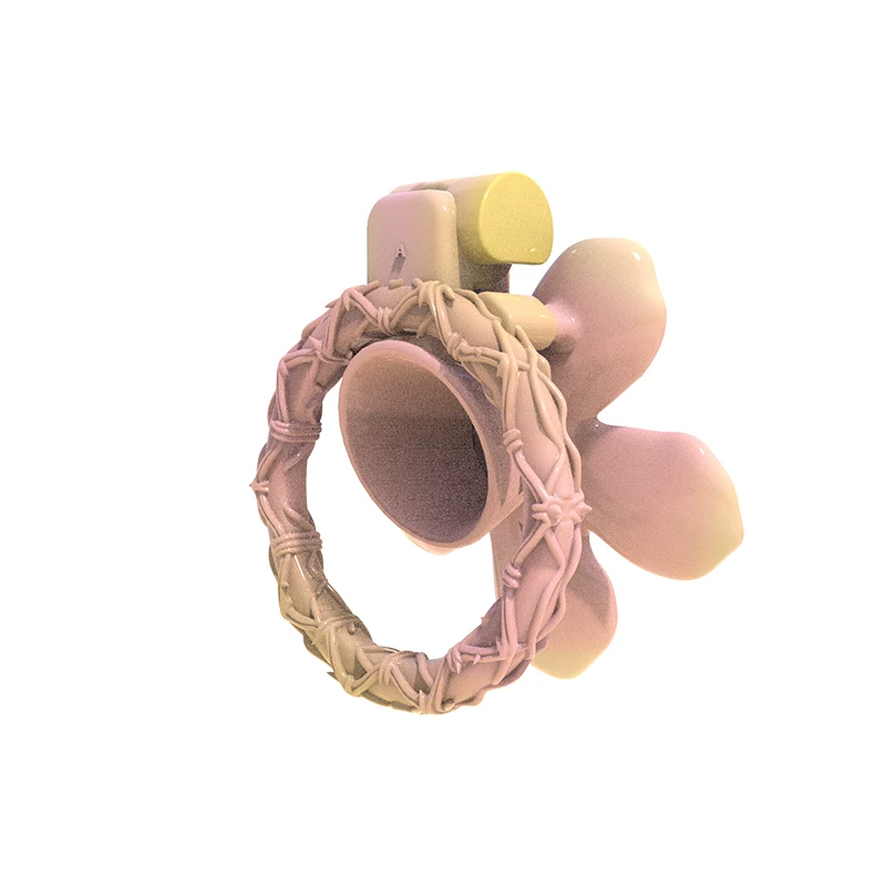 Flower Bud Chastity Cage