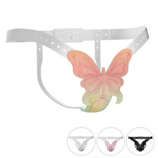 Flower Butterfly Female Chastity Belt
