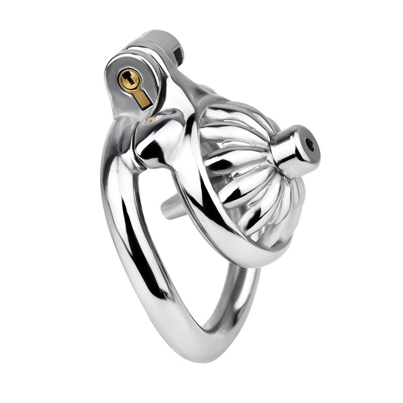 Steel Chastity Cage with Urethral Removable – topchastity