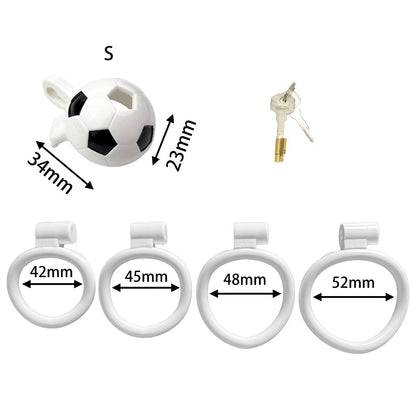 Football World Cup Chastity Cage
