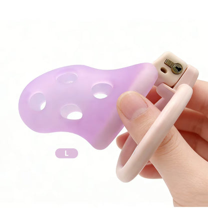 Fresh Soft Rubber Chastity Cage 2