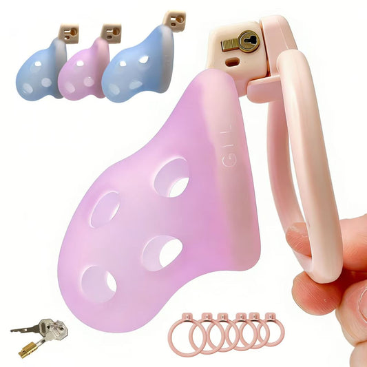 Fresh Soft Rubber Chastity Cage