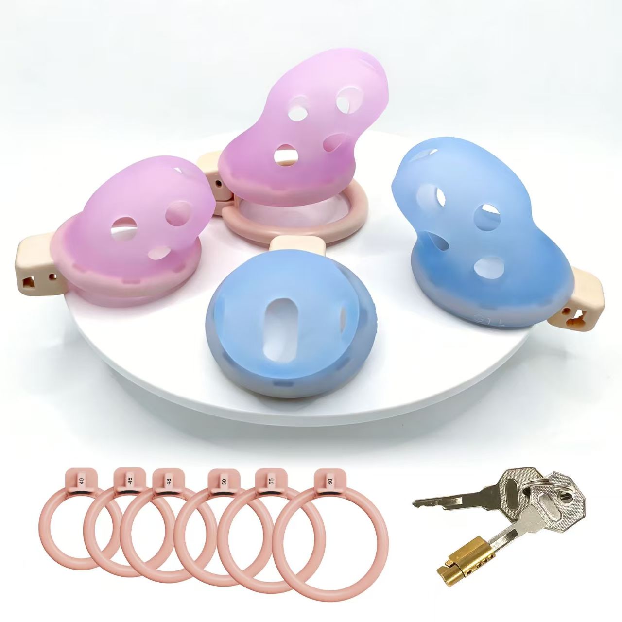 Fresh Soft Rubber Chastity Cage 1