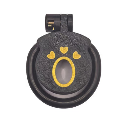 Frosted Flat Chastity Cage 1