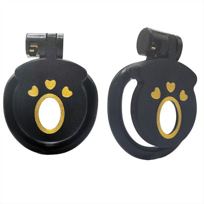 Frosted Flat Chastity Cage 2