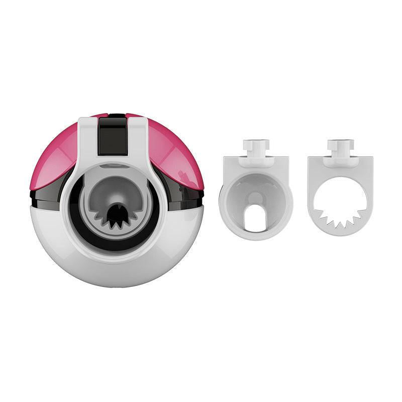 Full-Cover Ball Chastity Cage with two interchangeable inserts