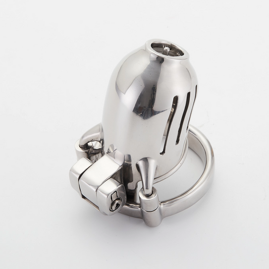 Full Steel Custom Chastity Cage With PA T13