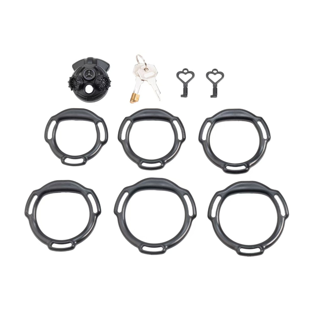 Gas Mask Chastity Cage