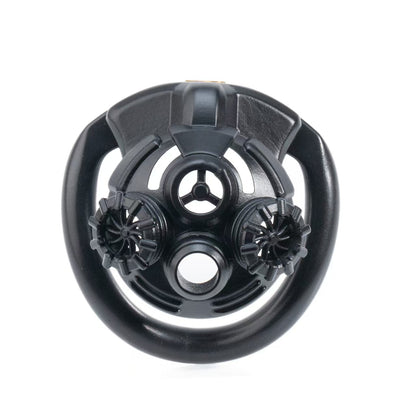 Gas Mask Chastity Cage