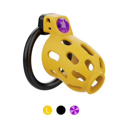 Gem-Inlaid Chastity Cage