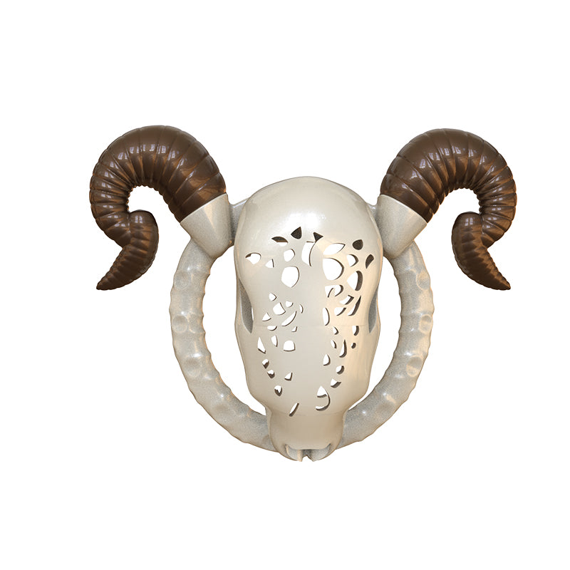 Goat Chastity Cage with Detachable Horns