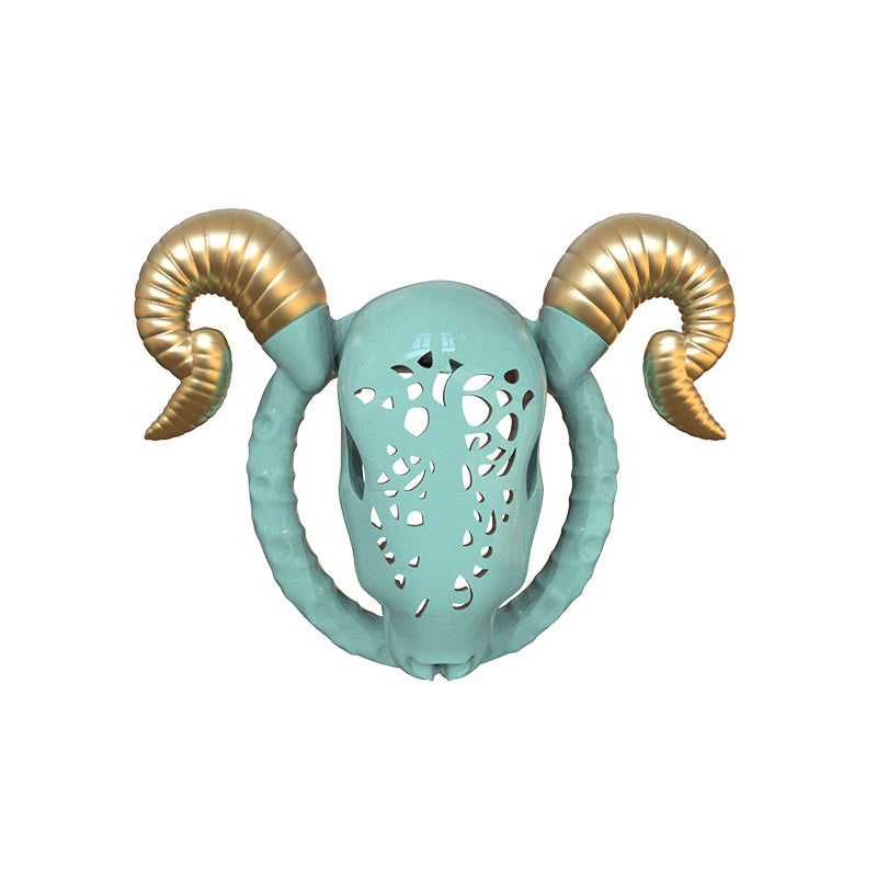 Goat Chastity Cage with Detachable Horns