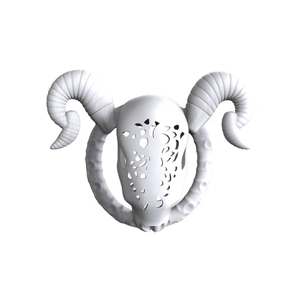 Goat Chastity Cage with Detachable Horns