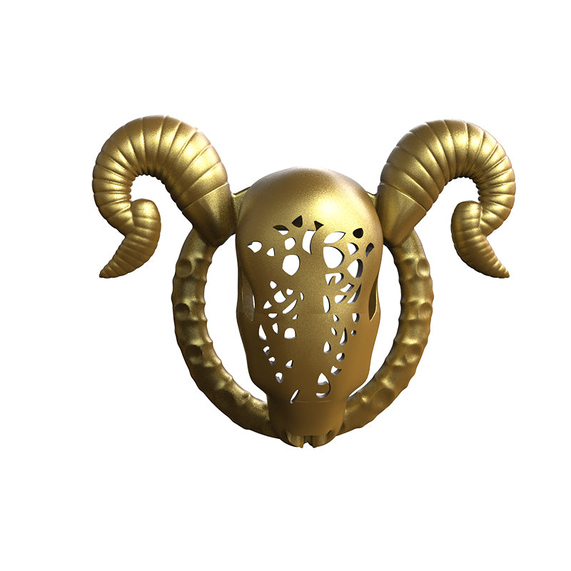 Goat Chastity Cage with Detachable Horns