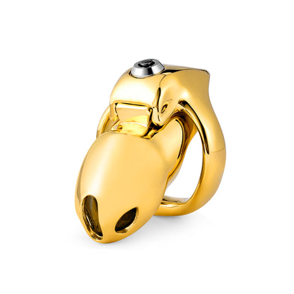 Golden V5 Chastity Cage