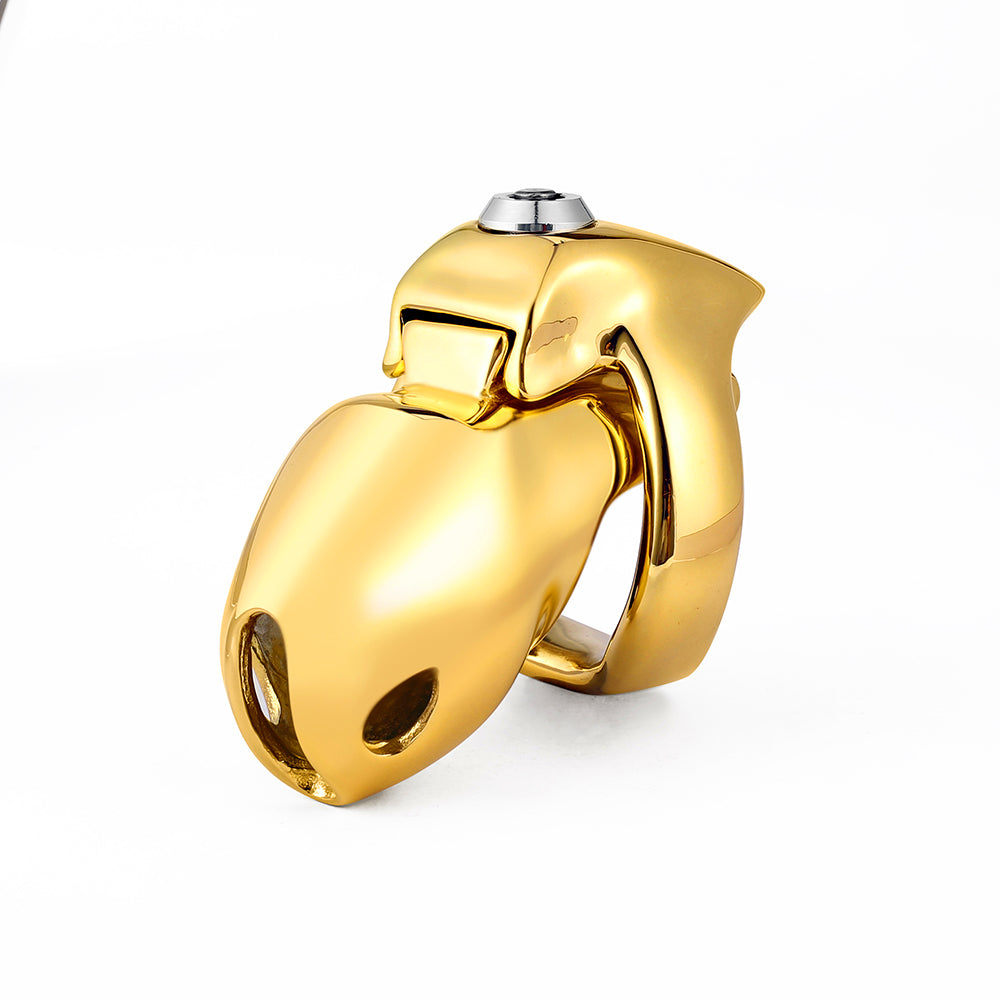 Golden V5 Chastity Cage