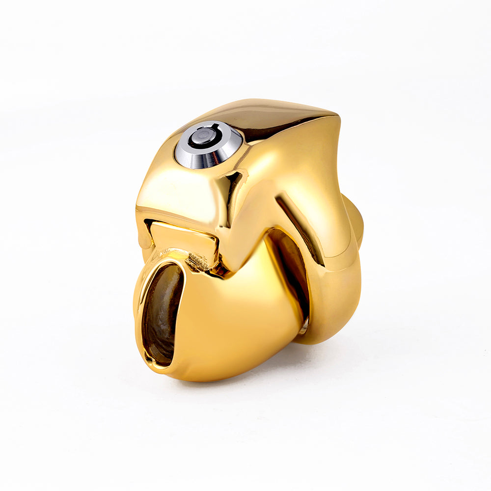 Golden V5 Chastity Cage