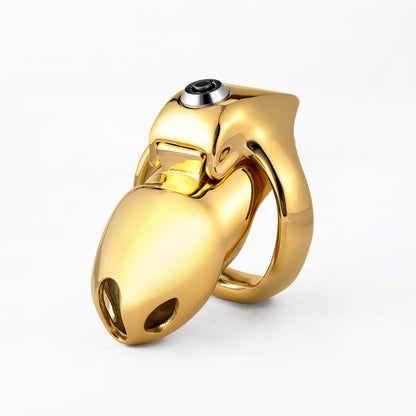 Golden V5 Chastity Cage