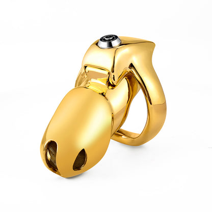 Golden V5 Chastity Cage