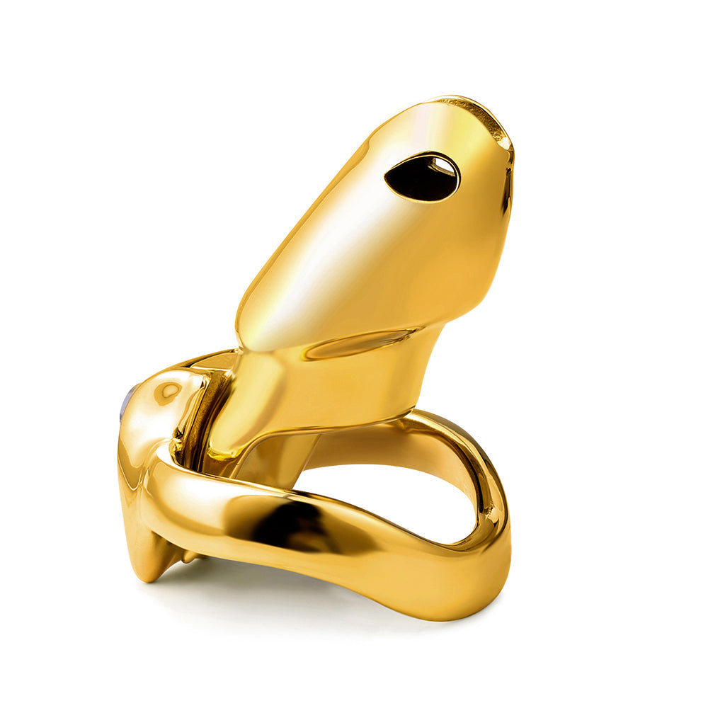 Golden V5 Chastity Cage