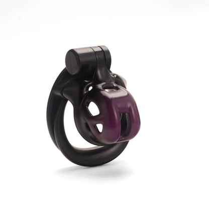 Gradation Black Purple Mamba Chastity Cage