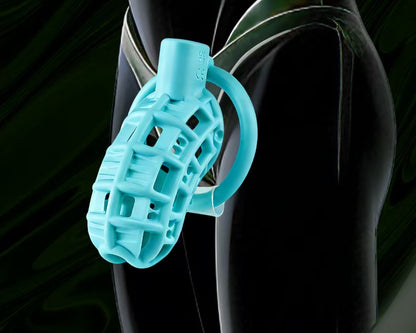 Gteen Mesh ABS Chastity Cage