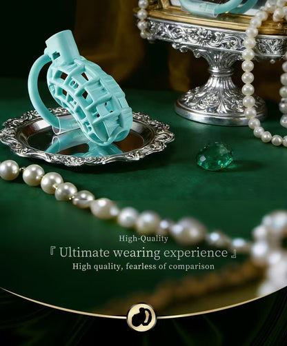 Gteen Mesh ABS Chastity Cage