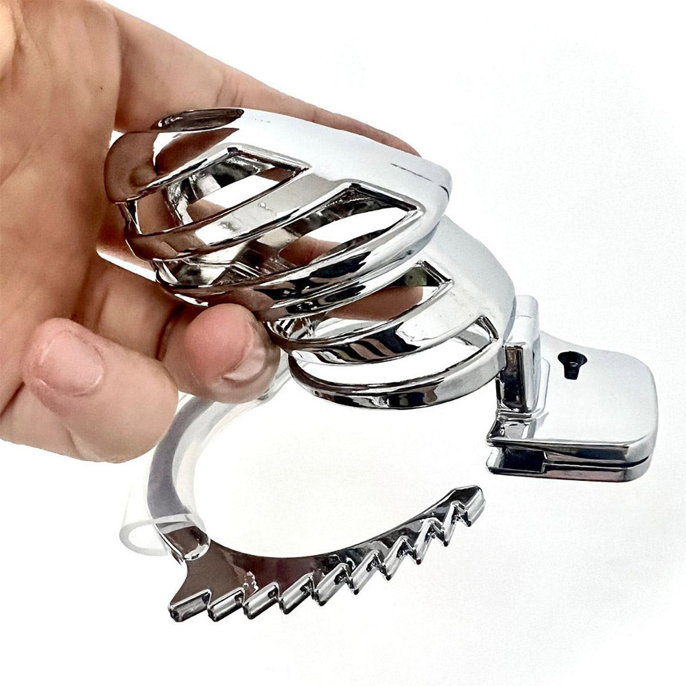 Handcuff Chastity Cage Adjustable