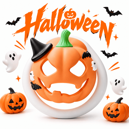 Halloween Pumpkin Chastity Cage