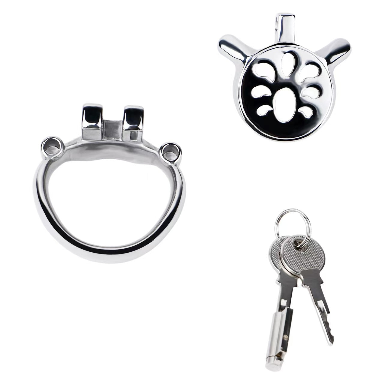Heavy Duty Flat Chastity Cage-6
