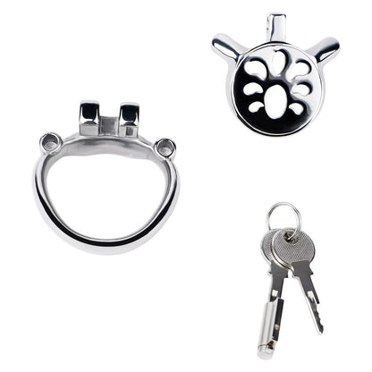 Heavy Duty Flat Chastity Cage-6