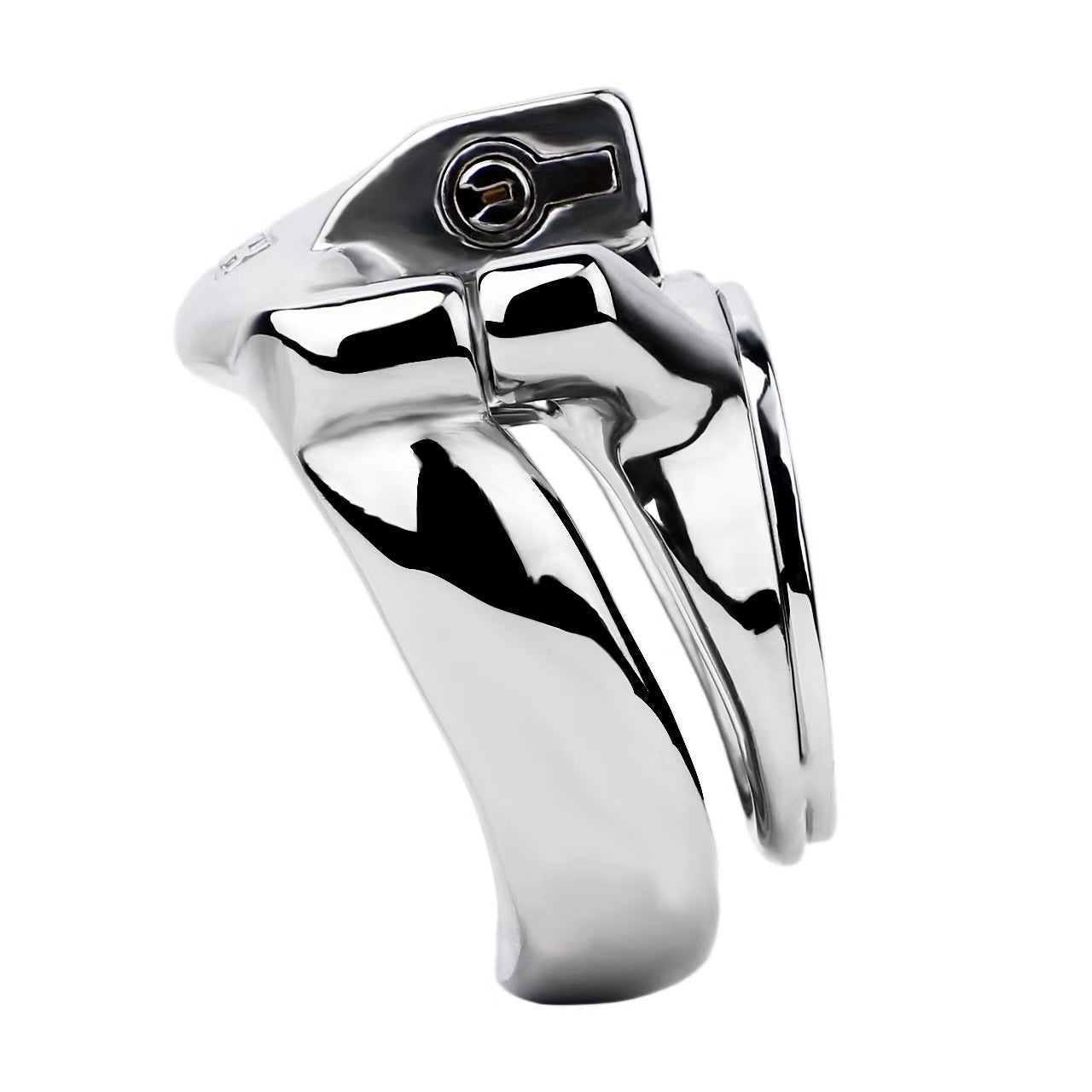 Heavy Duty Flat Chastity Cage - 8