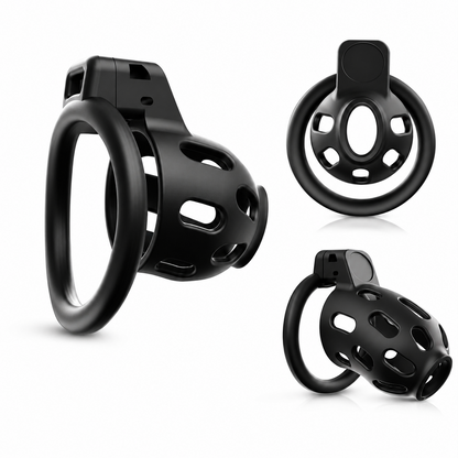 Hollow‑Vented Male Chastity Cage