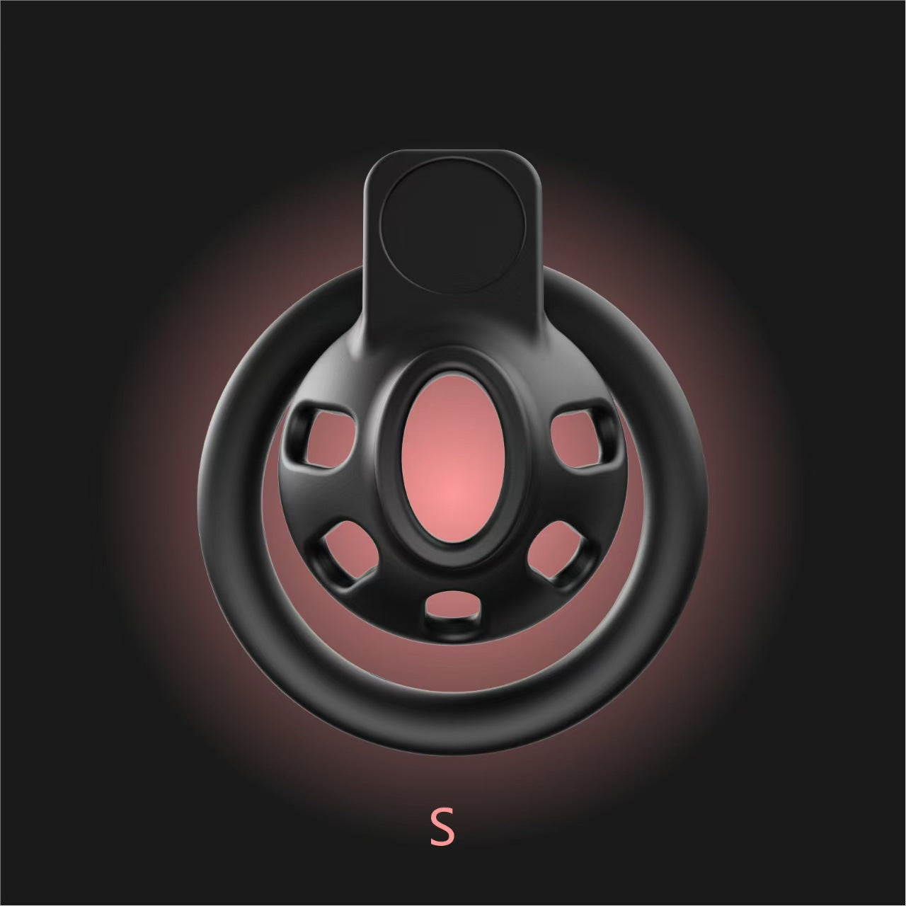 Hollow‑Vented Male Chastity Cage