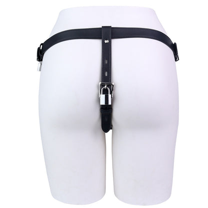 Horror Skull Lockable Belt rear support strap on mannequin