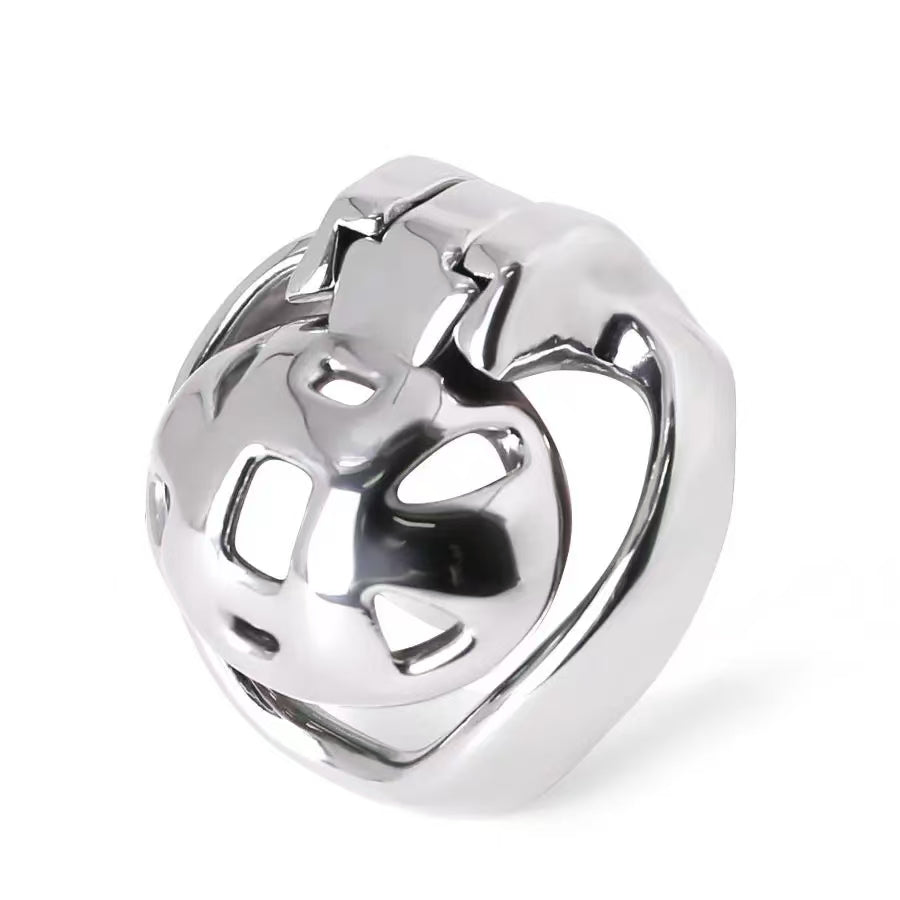 HT-v4 Nub Stainless Steel Chastity Cage